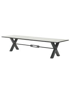 New Castle tuintafel 240 x 100 cm - diamond black