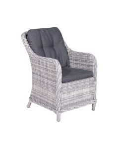 Garden Impressions Nova dining stoel - licht grijs Wicker