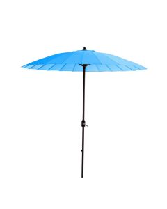 Blauwe parasol