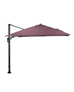 Hawaii Deluxe zweefparasol 300x300 cm - frame donker grijs - doek koper
