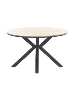 Tulli tuintafel Ø122 cm - light teak imowood