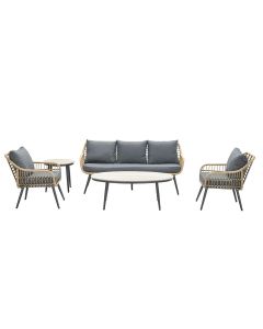 Lucas loungeset 5-delig - natural