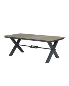 Stone tuintafel 200x100 cm - Vironwood bruin