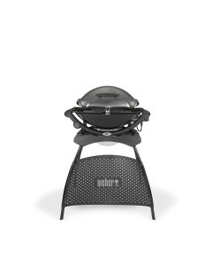 Weber Q 2400 elektrische barbecue donker grijs - incl. frame