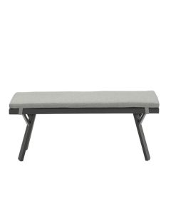 Senja sportbank 110x40xH45 - donker grijs