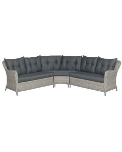 Nova lounge dining set hoek 3-delig - vintage willow
