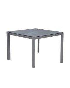 Palmas tafel 90x90 cm carbon black