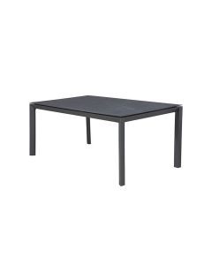 Palmas tuintafel 160x90 cm donker grijs