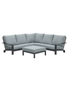 Coba lounge set 4-delig - mint grey