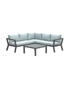 San Luis loungeset 3-delig - mint grijs