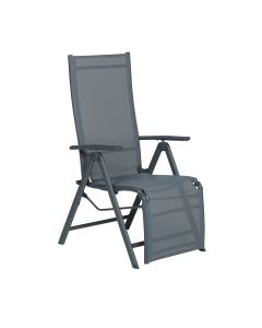 Sol relax tuinstoel - zwart 
