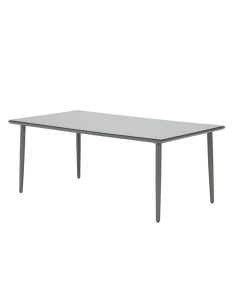 Senna dining tuintafel 180x100 - grijs