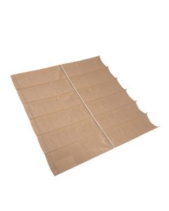 Nesling Harmonica schaduwdoek - breed 2-9m lang 4-0m - Zand Polyester