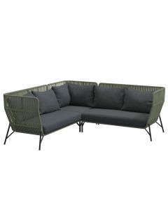 Altoro lounge hoekbank 3-delig - groen