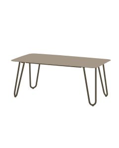 4 Seasons Outdoor Cool coffee table 110x59x45 cm - Taupe Aluminium