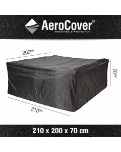 Platinum AeroCover loungesethoes 210x200xH70 cm antraciet