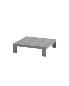 Ocean platform coffee table 90 x 90 cm - slate grey