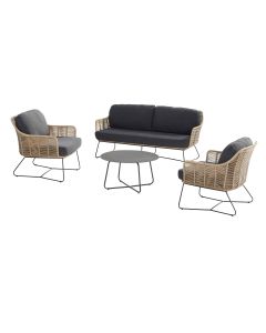 Belmond loungeset 4-delig - Dali loungetafel Ø73 x 40 cm