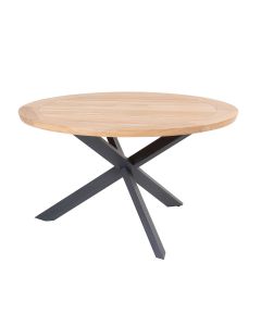 Prado tuintafel Ø130 cm - teak