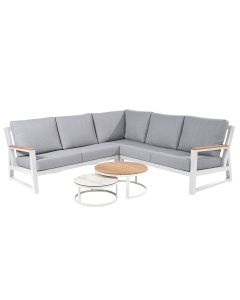 Gigi loungeset 5-delig - 2 stonic loungetafels