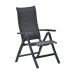 Hilly tuinstoel verstelbaar - donker grijs