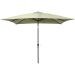 Lotus stokparasol 250x250 cm - olijf