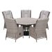 Marbella tuinset 6-delig - Annie tuintafel Ø148 cm