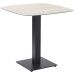 Tobi bistro tuintafel 75x75 cm - donker grijs