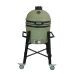 Premium Kamado 15 inch met onderstel - olijf