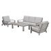 Coba loungeset 4-delig - taupe