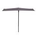 Sun Wave stokparasol 270x150 cm - taupe