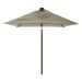 Triangle stokparasol 210x130 cm automatisch - taupe