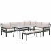 Markus lounge dining set 4-delig rechts - desert sand