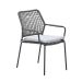 Natas tuinstoel stapelbaar - grijs