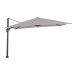 Hawaii King Pole zweefparasol 400x400 cm - frame donker grijs - doek zand