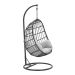 Esmee hangstoel swing egg - donker grijs