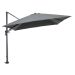 Hawaii zweefparasol 300x300 cm - frame carbon black - doek donker grijs