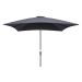 Lotus parasol 250x250 cm - donker grijs