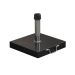 Cosmo granieten parasolvoet 60 kg - black polished