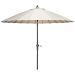 Manilla stokparasol Ø250 cm - ecru