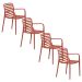 Mees tuinstoel terra - 4 stuks