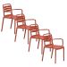 Moos tuinstoel terra - 4 stuks