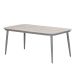 Lagan lounge dining tafel taupe - light teak Vironwood