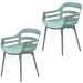 Sunny tuinstoel olijf - 2 stuks