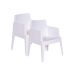 Box tuinstoel &#039;the original&#039; wit - 2 stuks