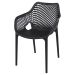 Air XL design tuinstoel zwart