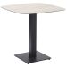 Tobi bistro tuintafel 75x75 cm - donker grijs