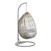Panama hangstoel swing egg taupe - natural