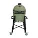 Premium Kamado 15 inch met onderstel - olijf