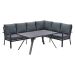 Senja lounge dining set 3-delig rechts - mystic grey